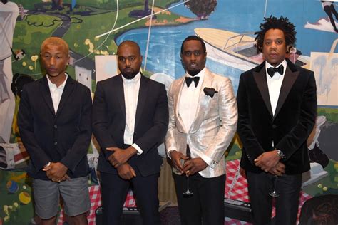 jay z at p diddy 50th birthday party